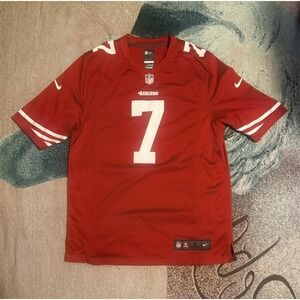 Nike Colin Kaepernick San Francisco 49ers NFL  Red Men's Size Large Jersey